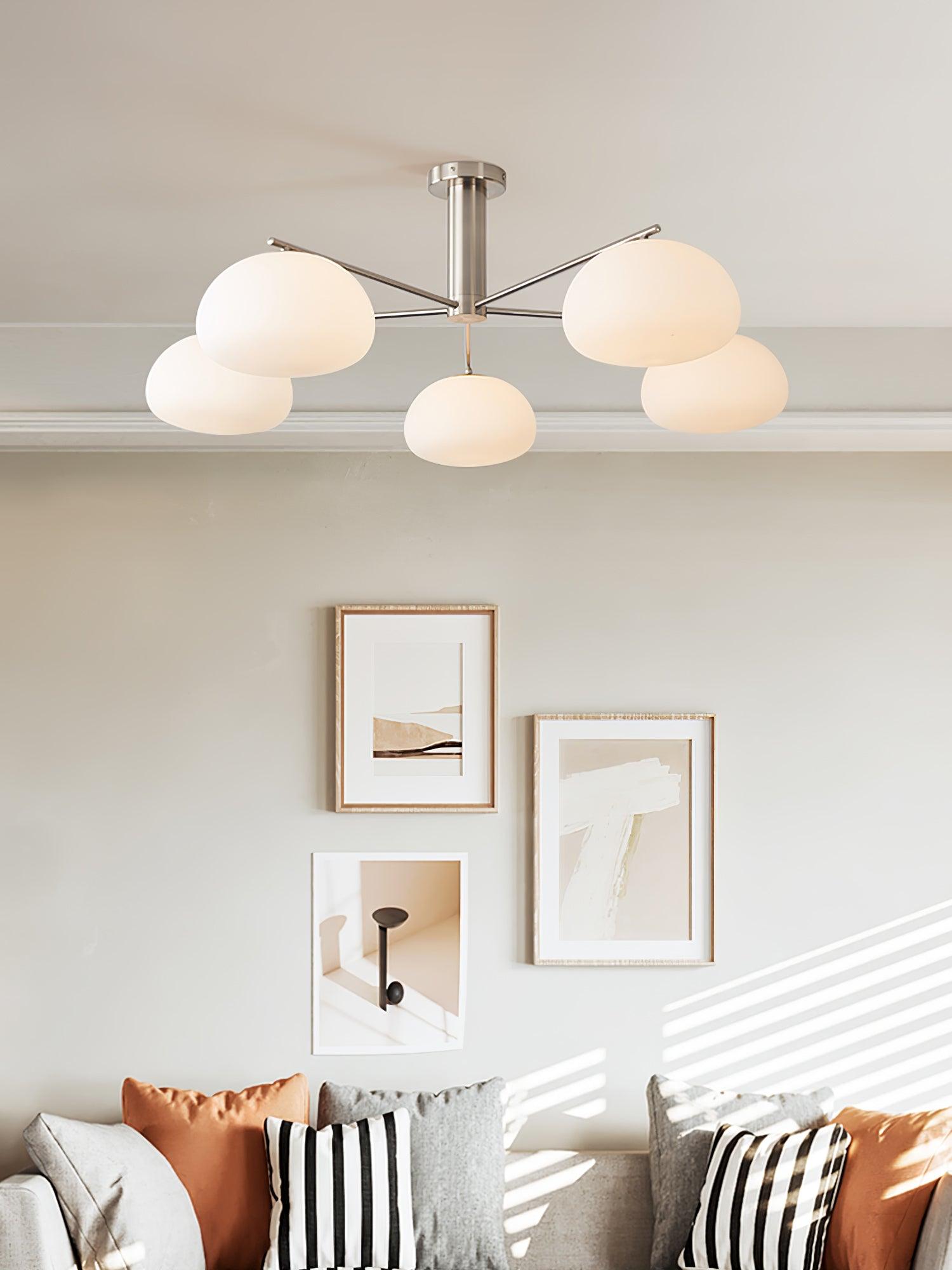 Celeneon Luxe Glass Chandelier