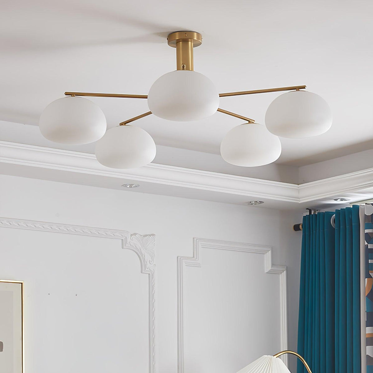 Celeneon Luxe Glass Chandelier