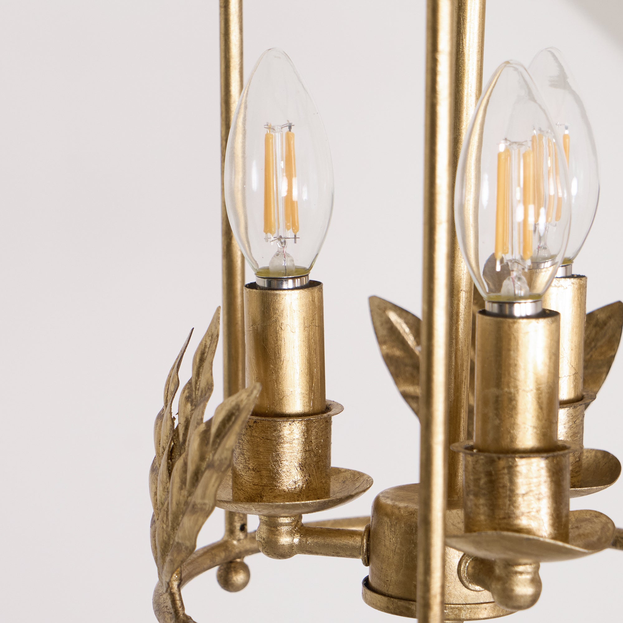 Arlen Baroque Style Metal Lantern Pendant Light