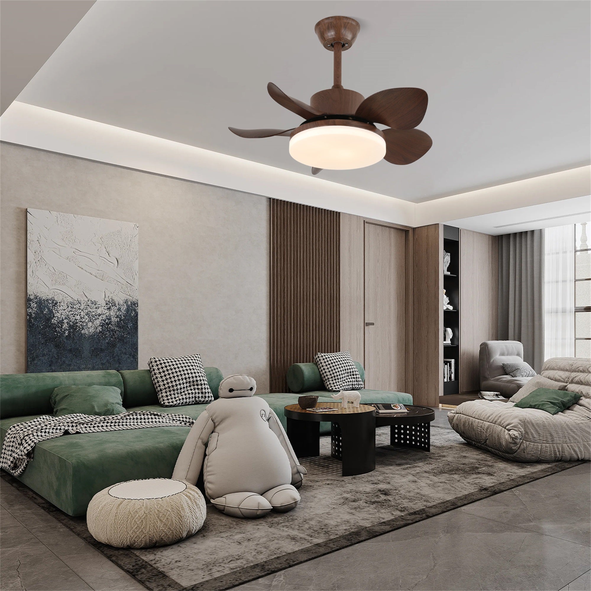 Alenya Wood Ceiling Fan Light