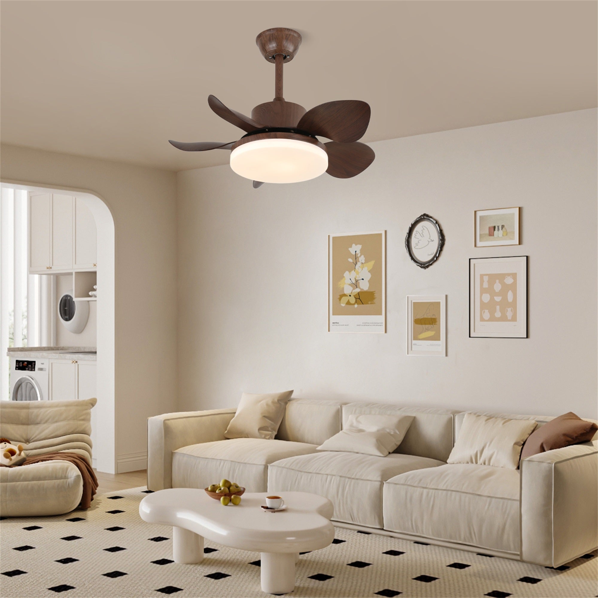 Alenya Wood Ceiling Fan Light