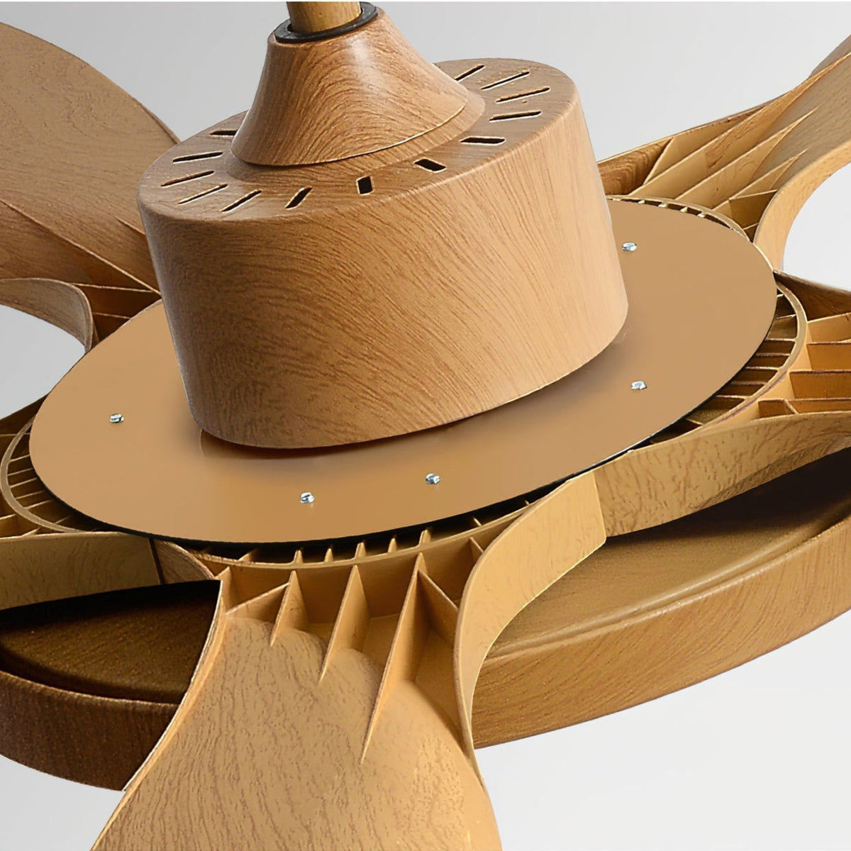Nielsen Ceiling Fan Light Wood Color