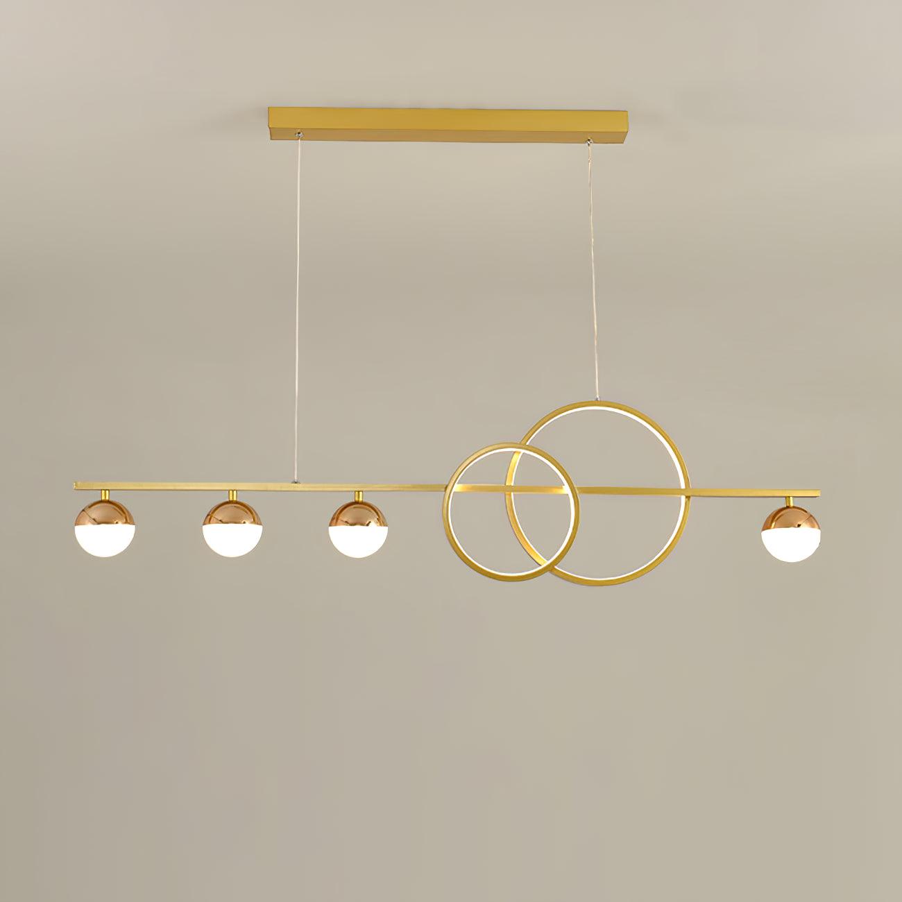 Aviniel Contemporary Brass Pendant Light