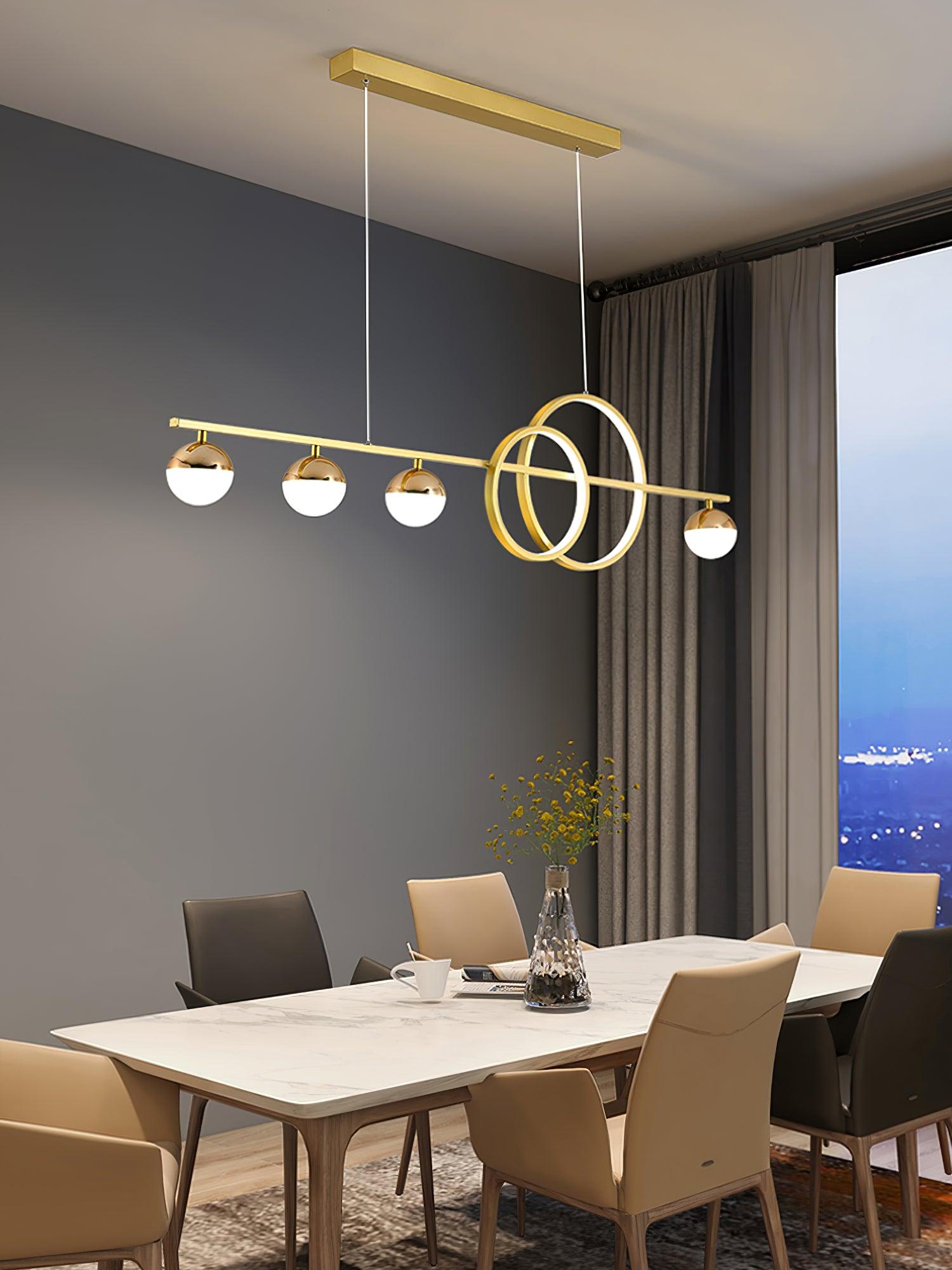 Aviniel Contemporary Brass Pendant Light