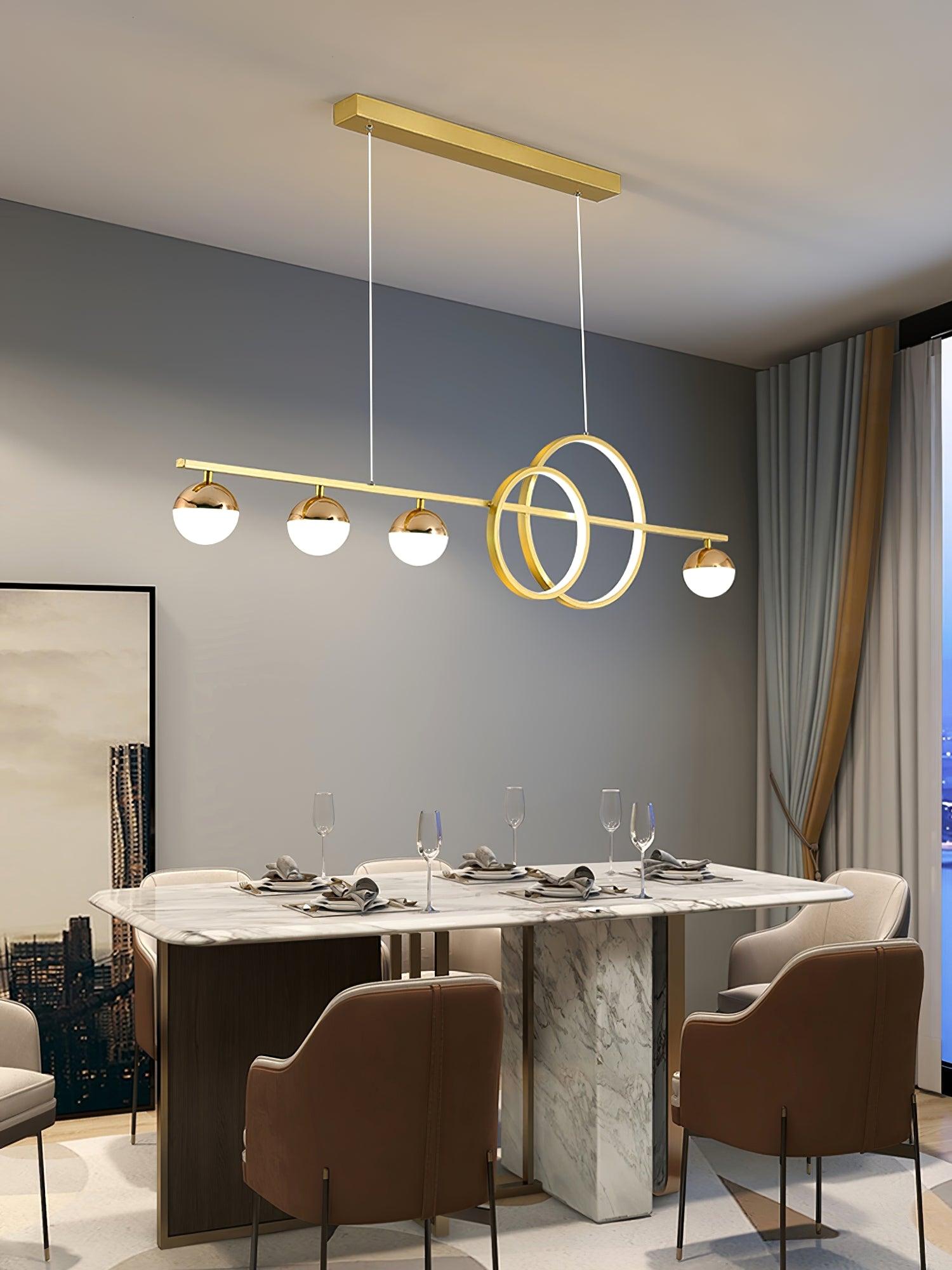 Aviniel Contemporary Brass Pendant Light