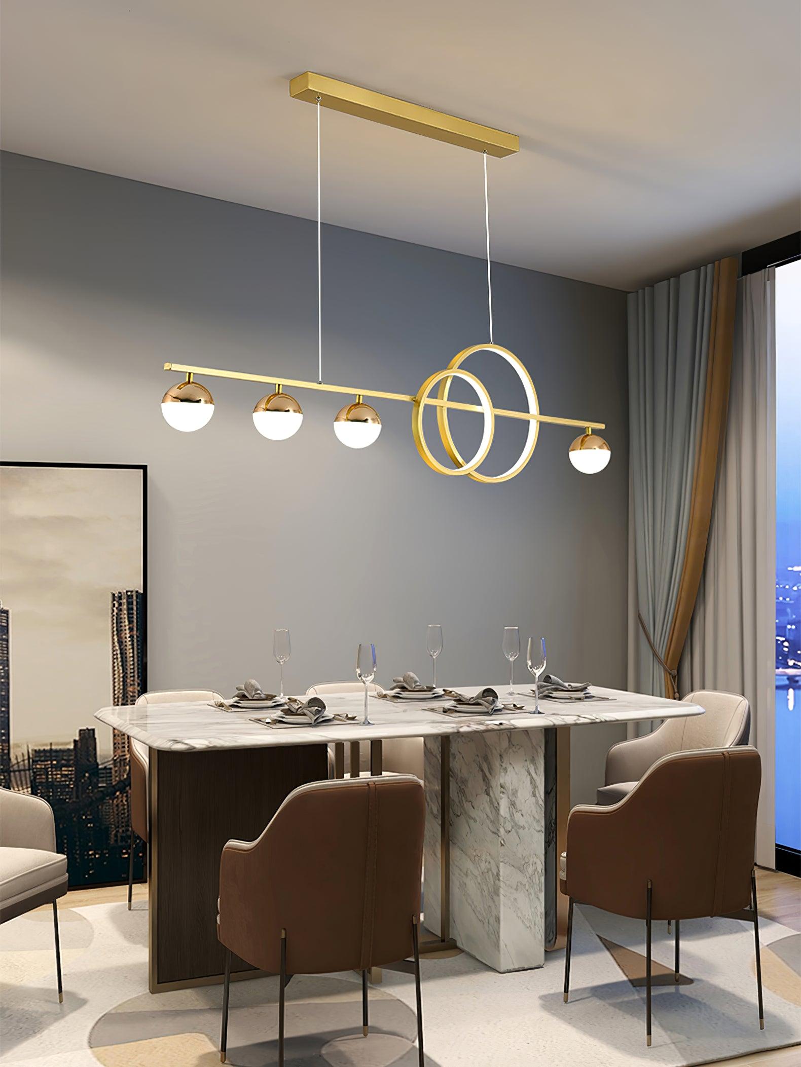 Aviniel Contemporary Brass Pendant Light