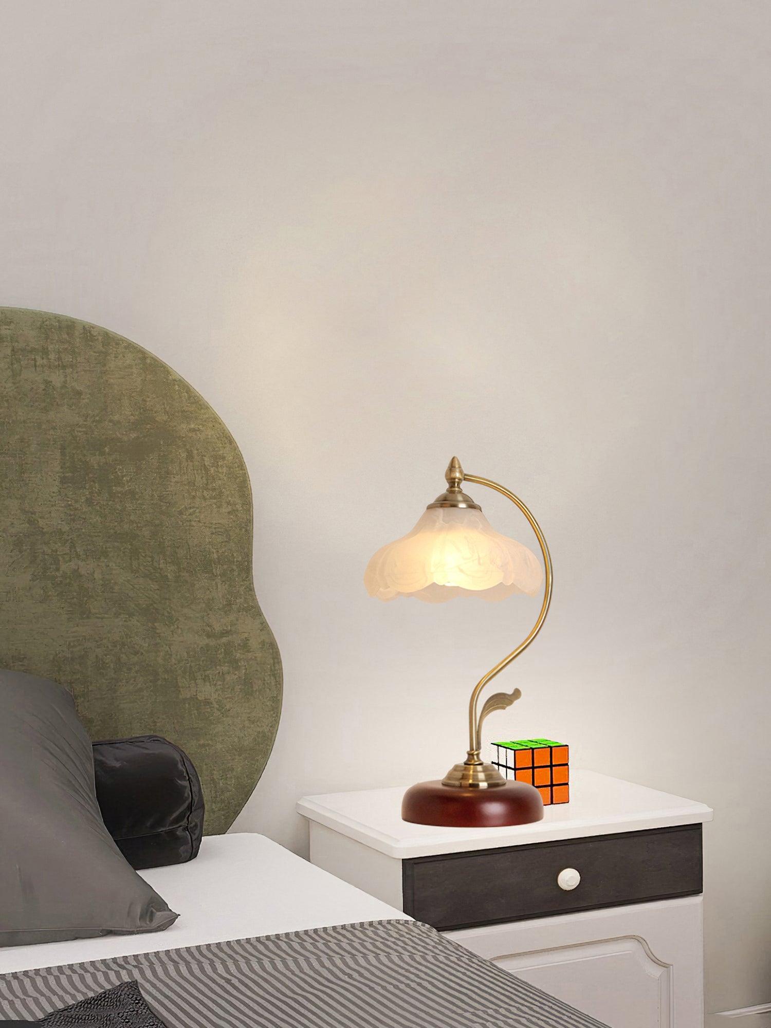 Velivise Retro Flower Table Lamp