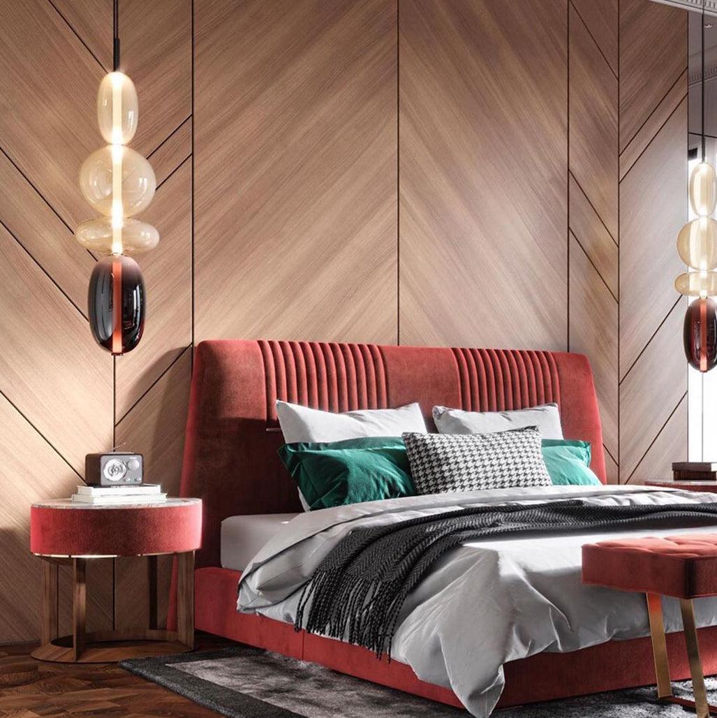 Lioraena Candied Glass Cluster Pendant Light