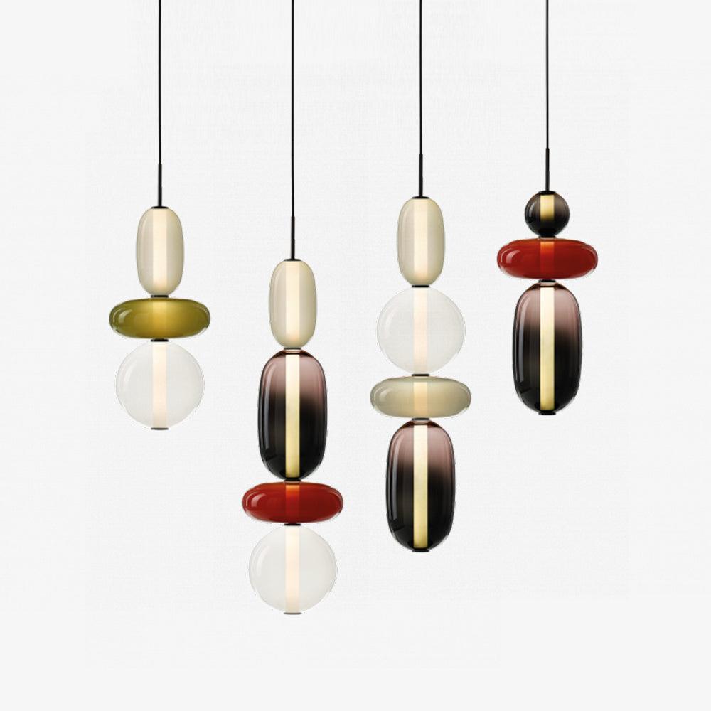 Daelen Glass Acrylic Artistic Pendant Light