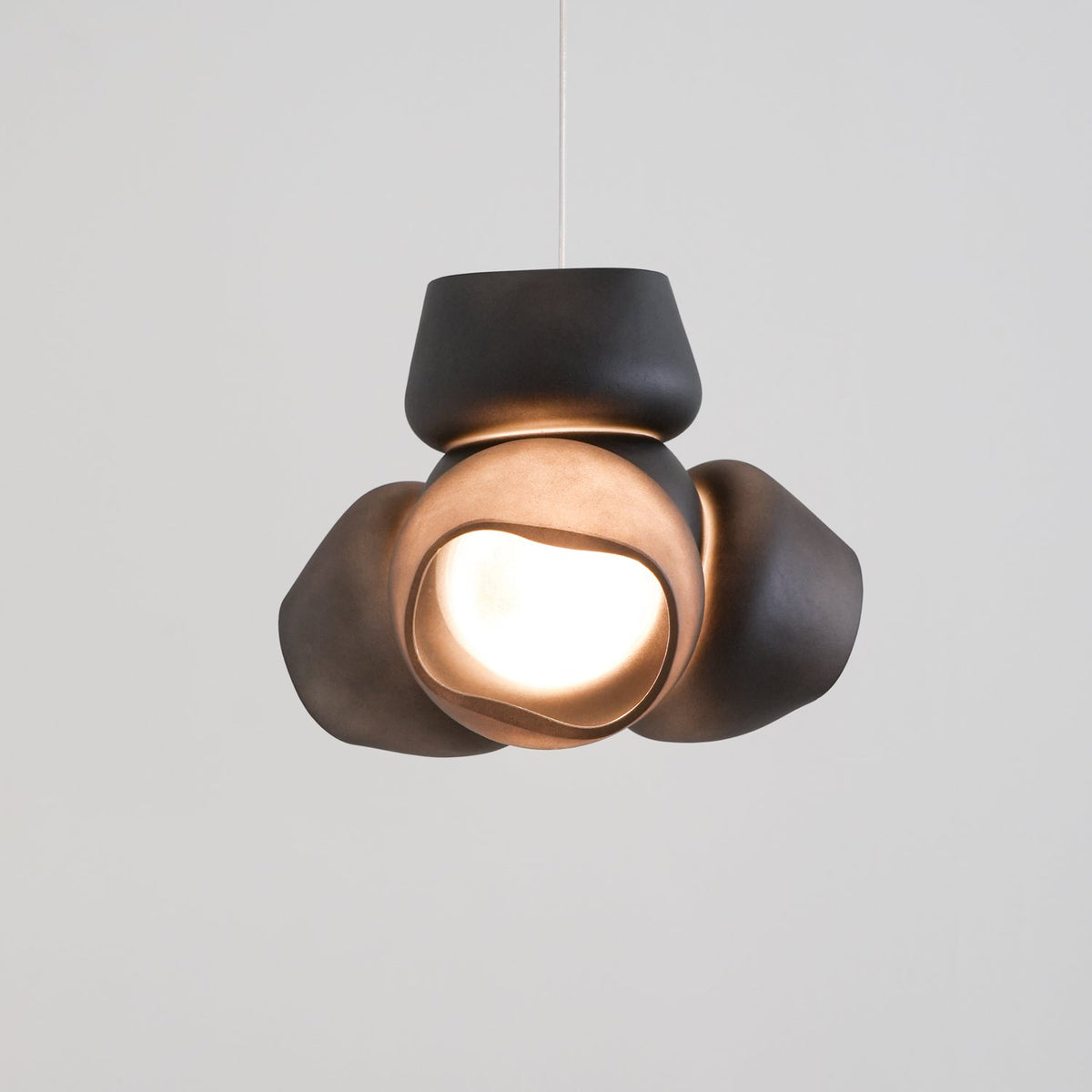Ursa Bubbles Cluster Glass Pendant Light
