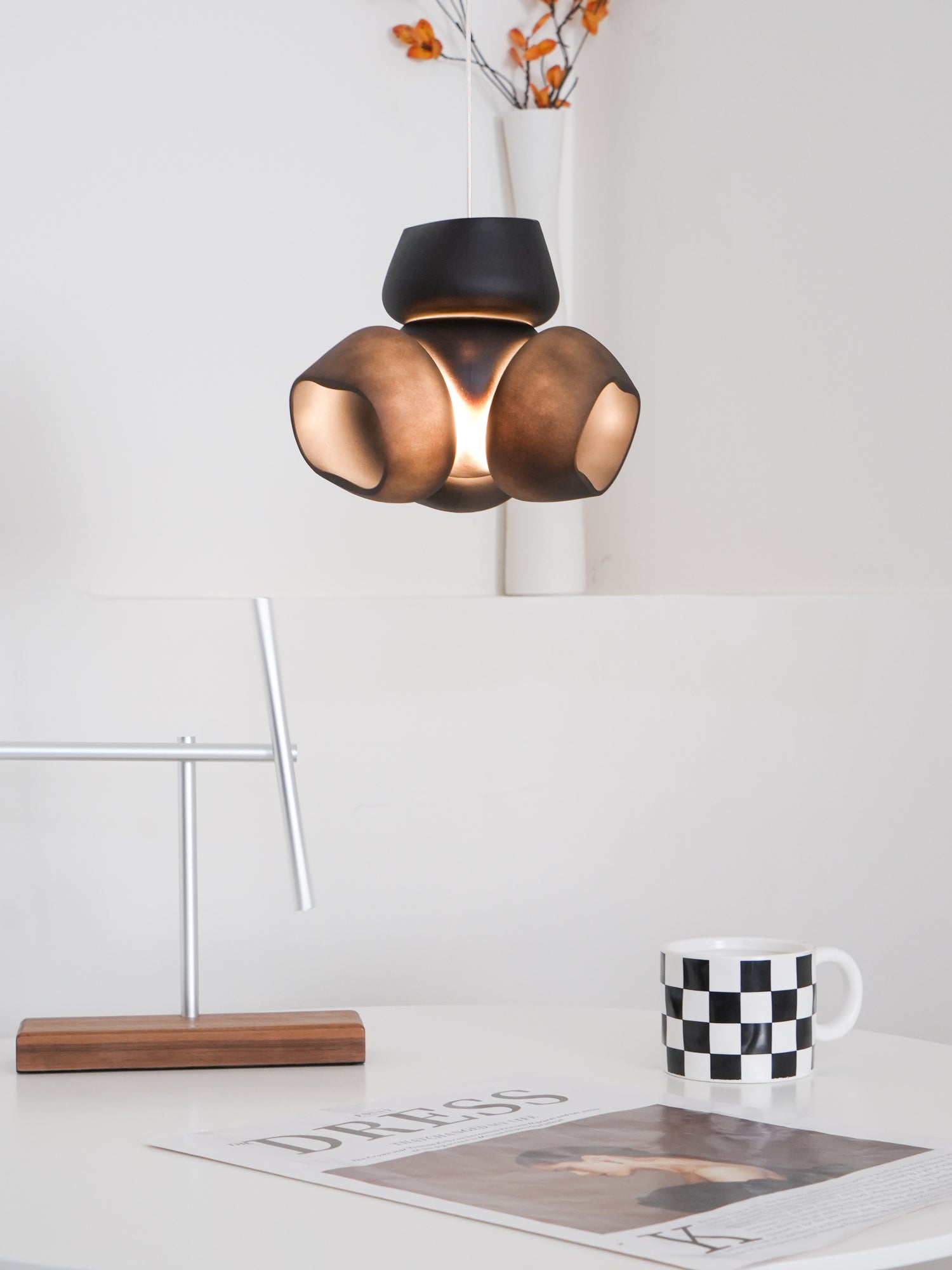 Ursa Bubbles Cluster Glass Pendant Light