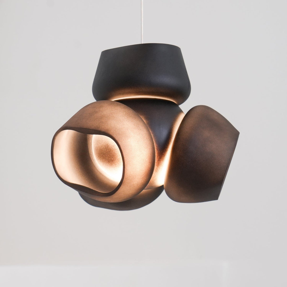 Ursa Bubbles Cluster Glass Pendant Light
