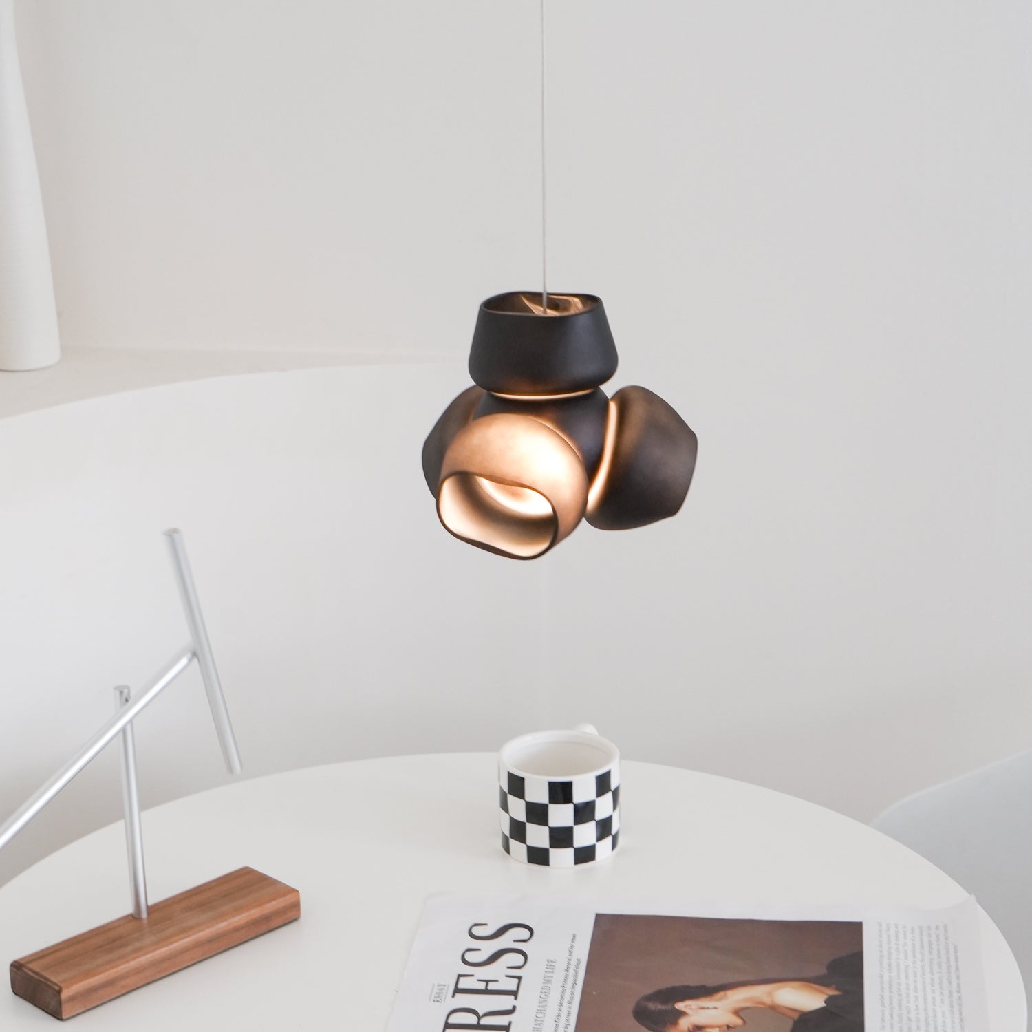 Ursa Bubbles Cluster Glass Pendant Light