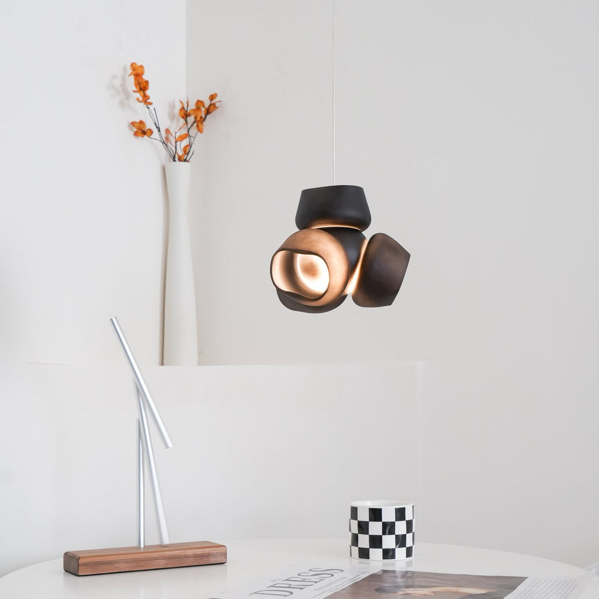 Ursa Bubbles Cluster Glass Pendant Light