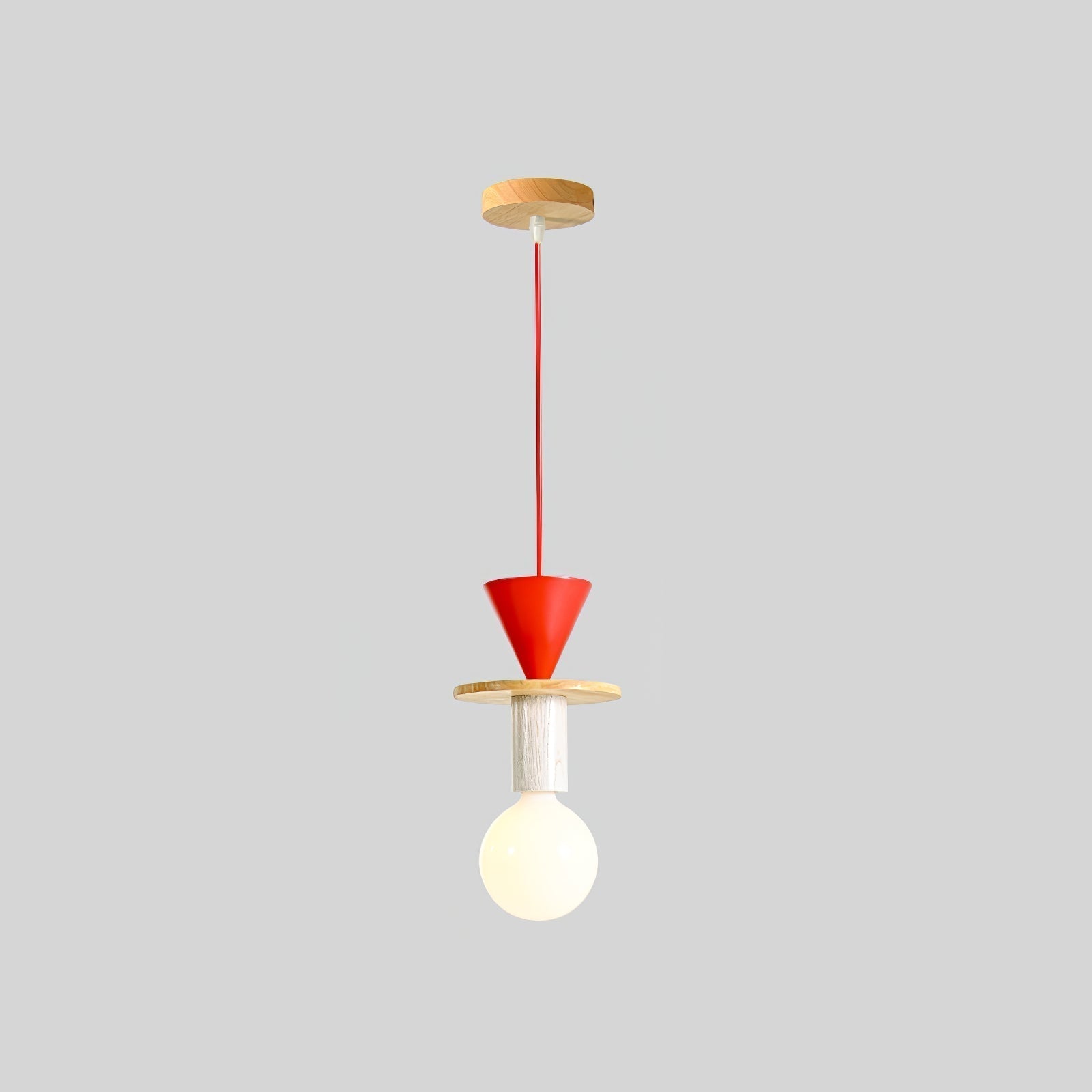 Gram Modern Wood Pendant Light