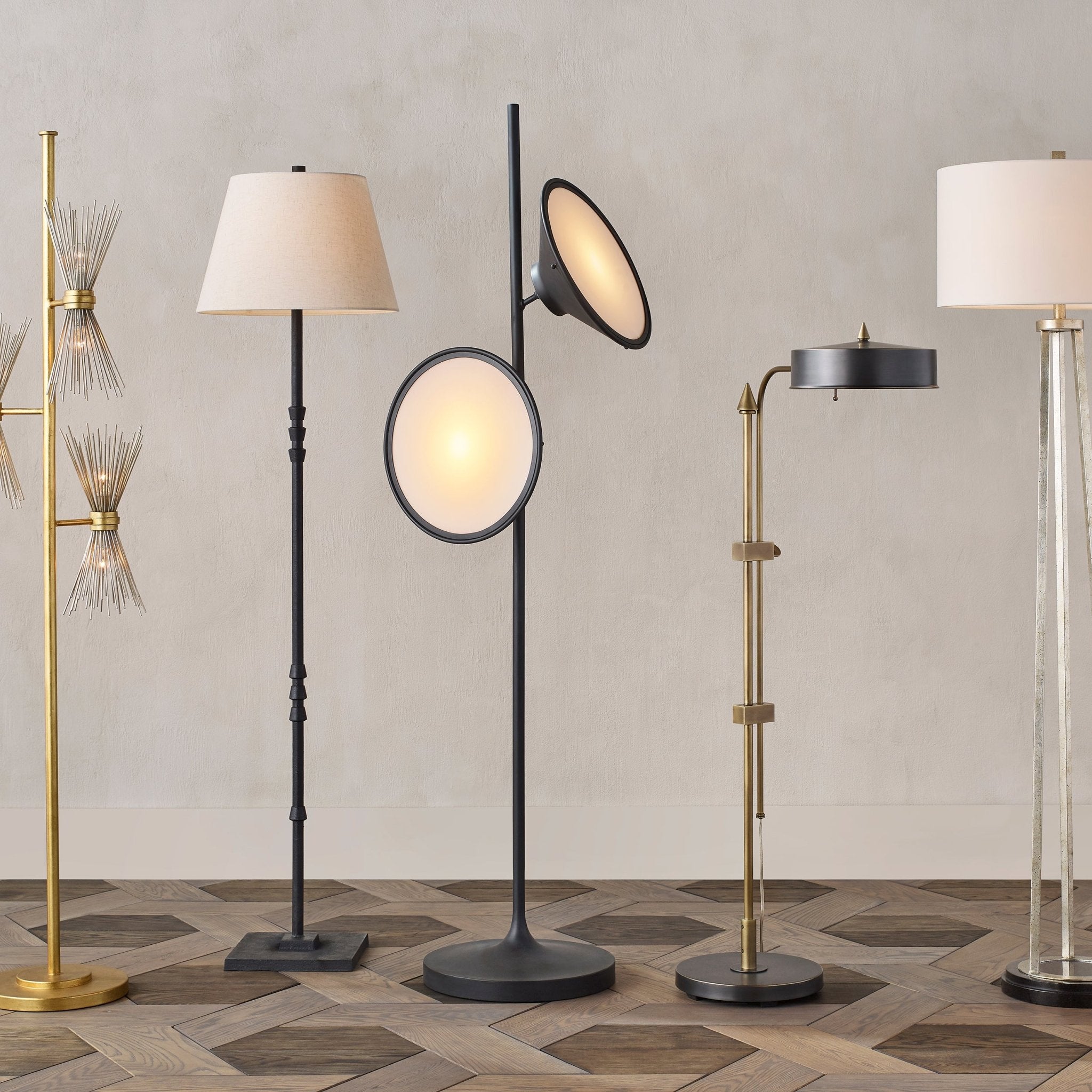 Eave Acrylic Artistic Floor Lamp