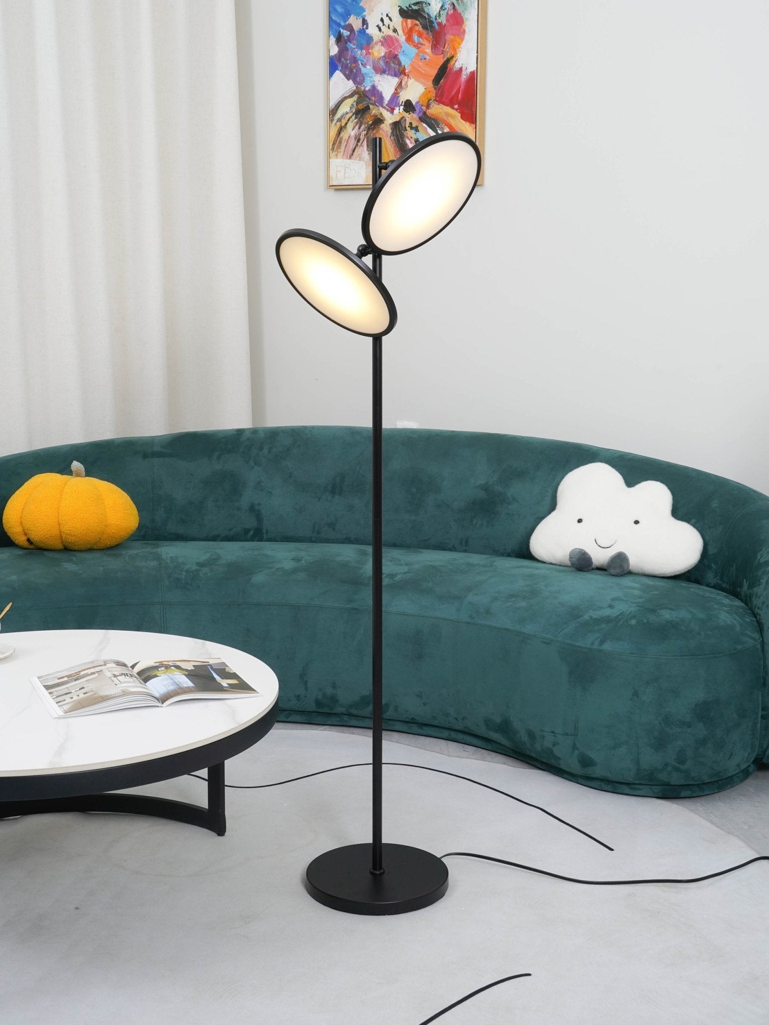 Eave Acrylic Artistic Floor Lamp