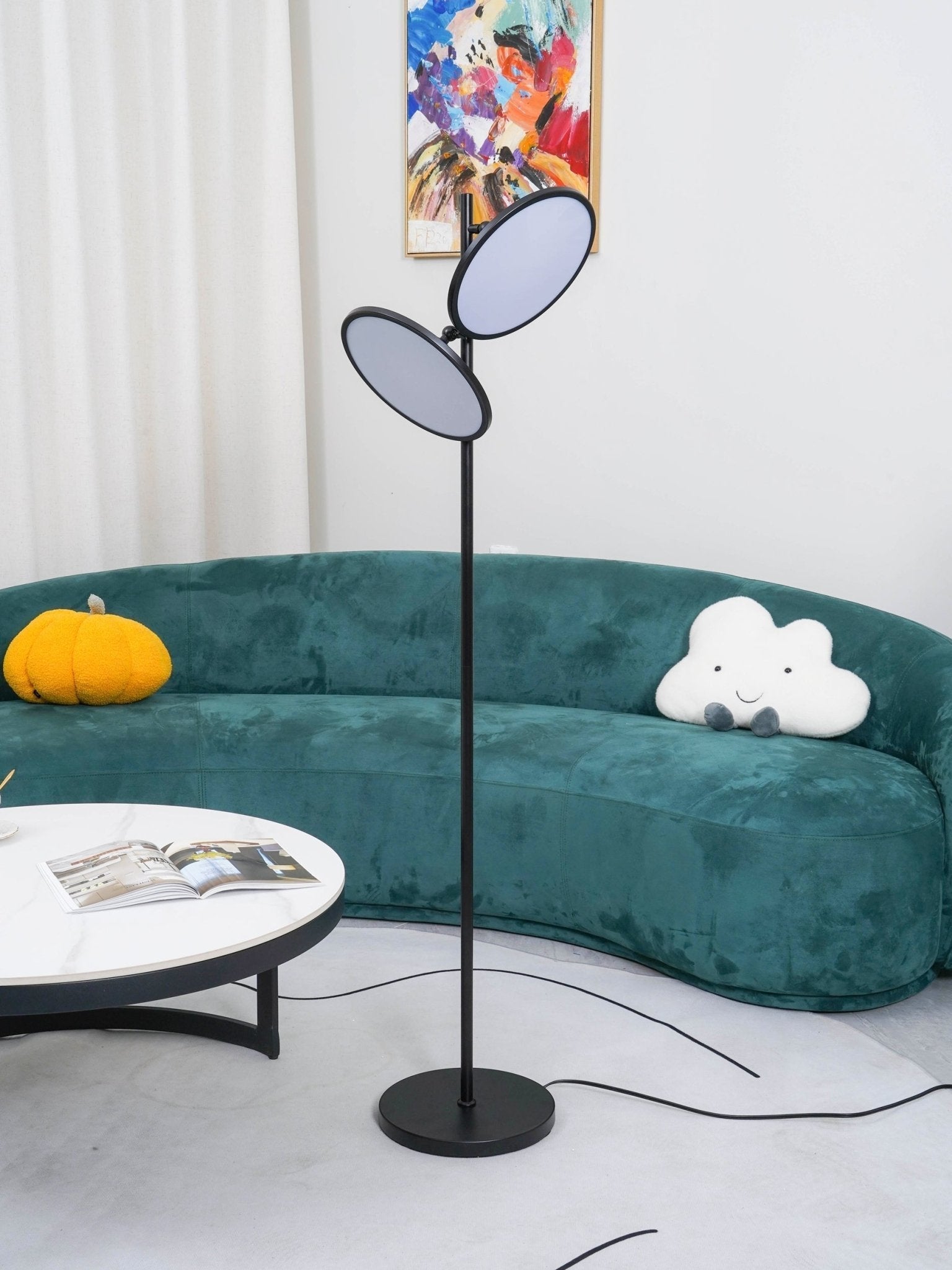 Eave Acrylic Artistic Floor Lamp