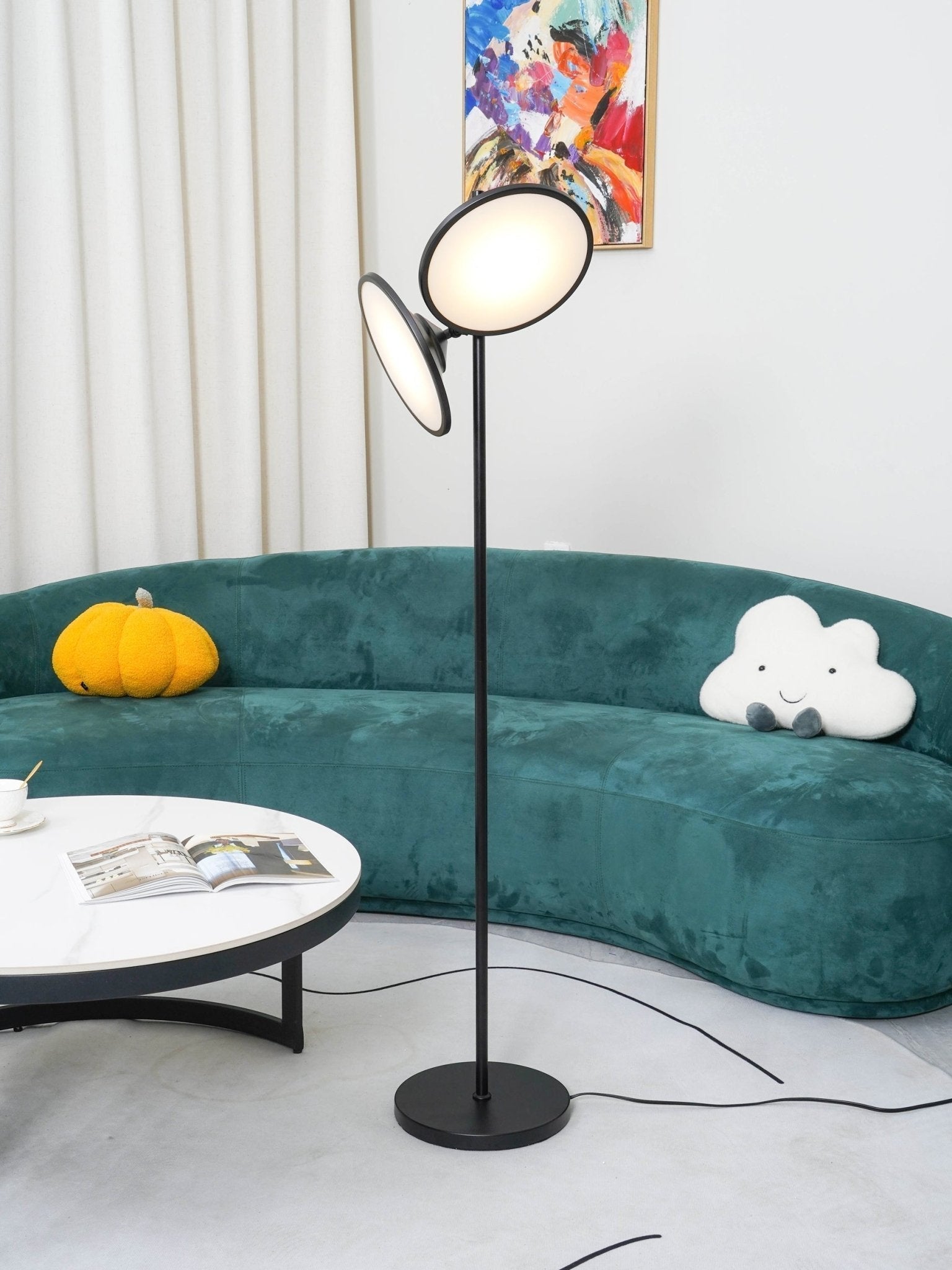 Eave Acrylic Artistic Floor Lamp