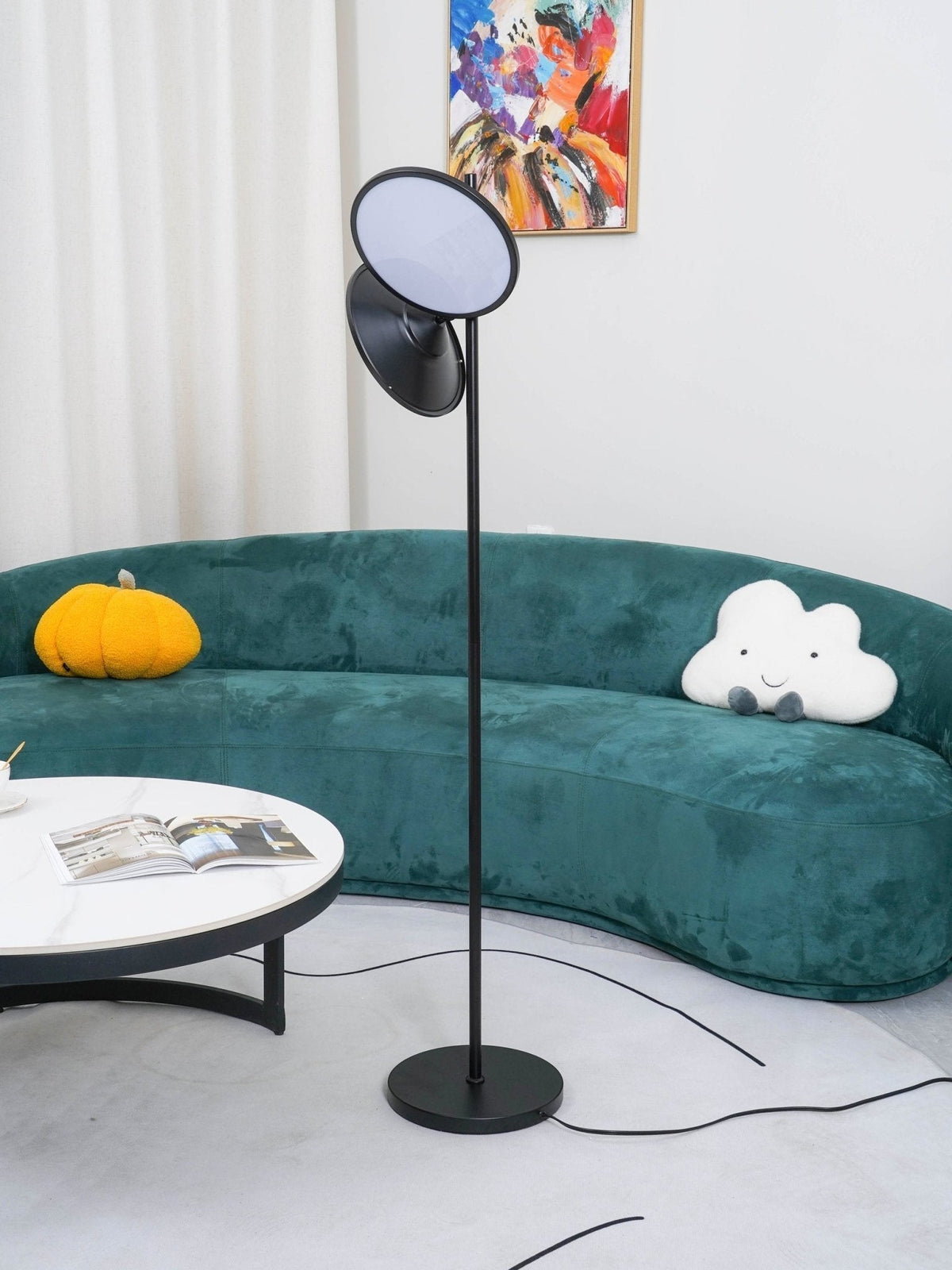 Eave Acrylic Artistic Floor Lamp