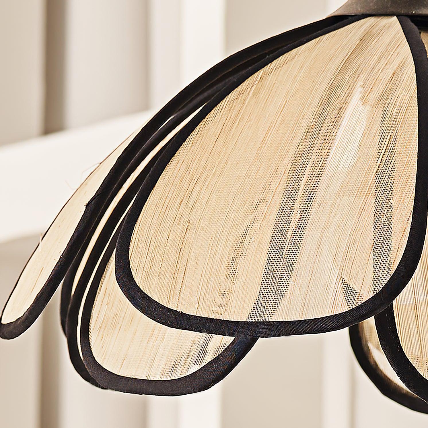 Ivsiliel Natural Burnt Petal Wall Lamp - Neutral Decor