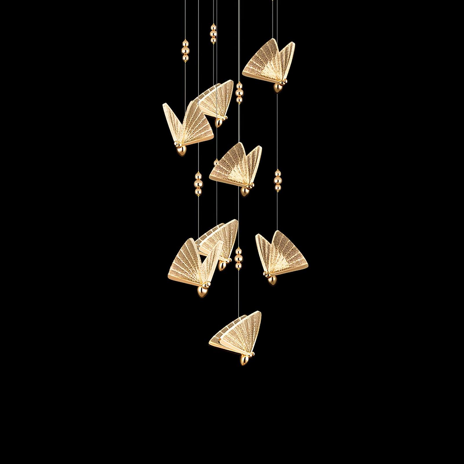 Elaaneria Modern Butterfly Pendant Light