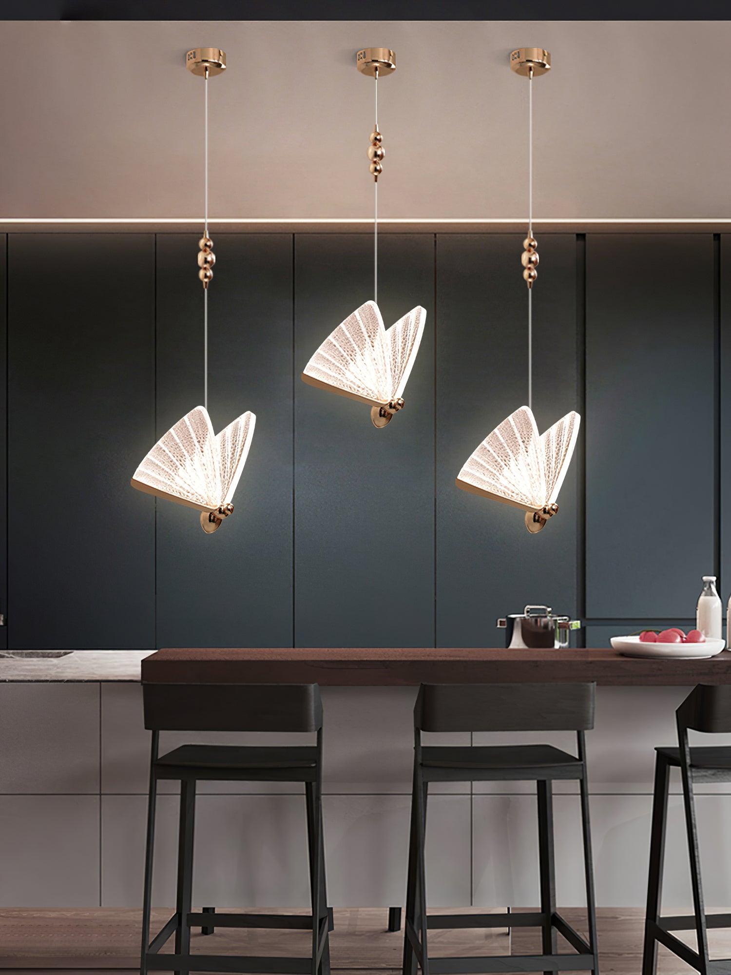 Elaaneria Modern Butterfly Pendant Light