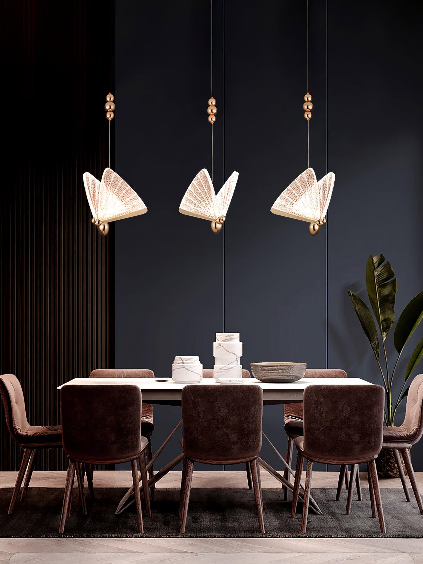 Elaaneria Modern Butterfly Pendant Light
