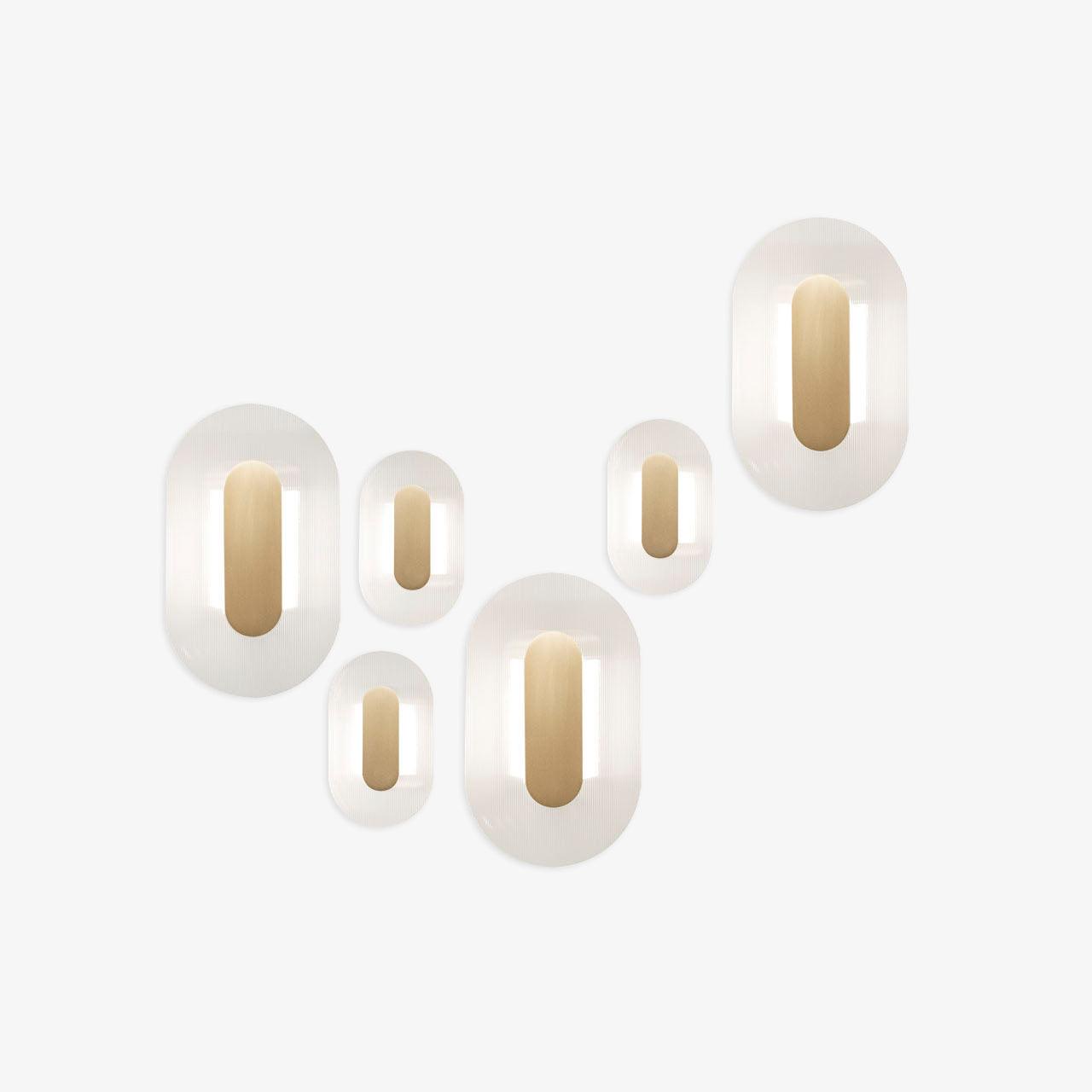 Dexven Premium Nordic Art Button Glass Wall Lamp