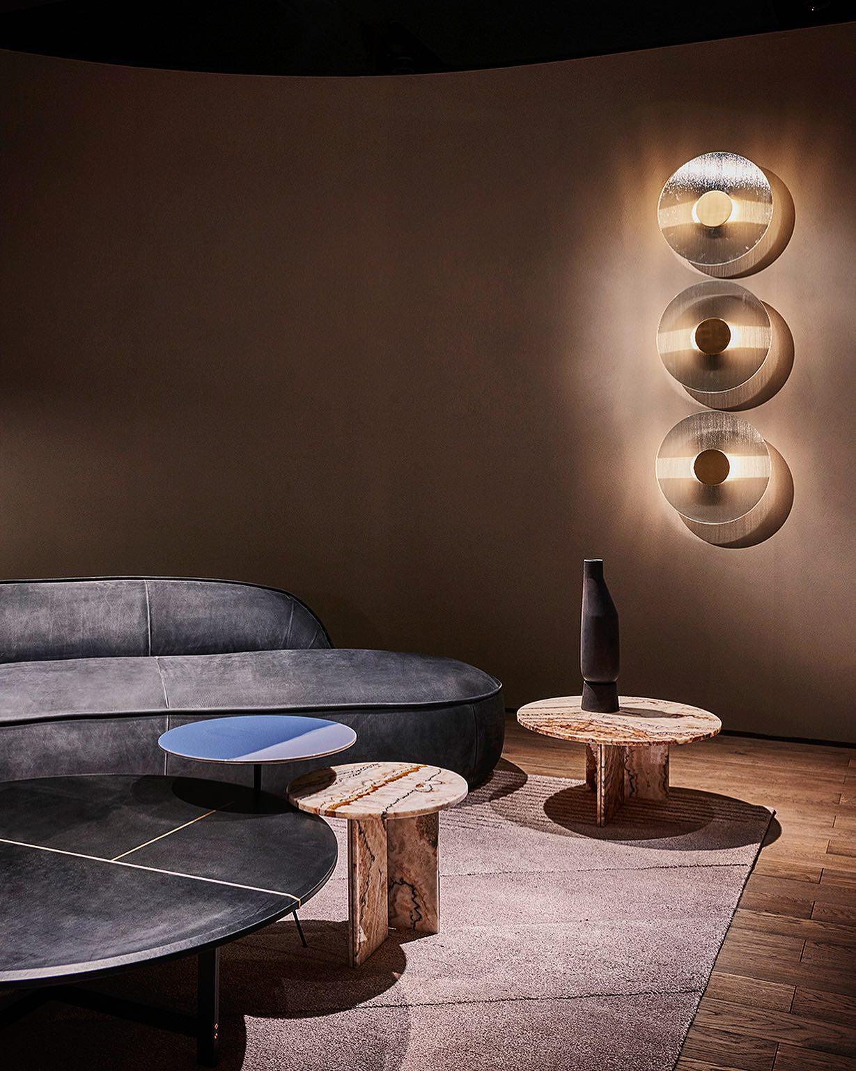 Dexven Premium Nordic Art Button Glass Wall Lamp
