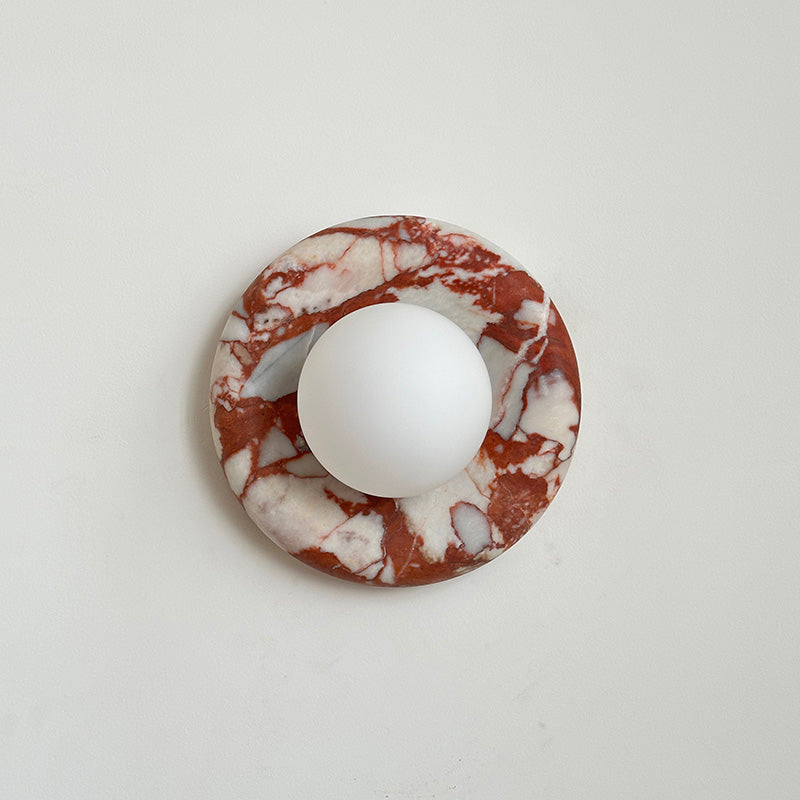 Amaris Marble Indoor Wall Sconce