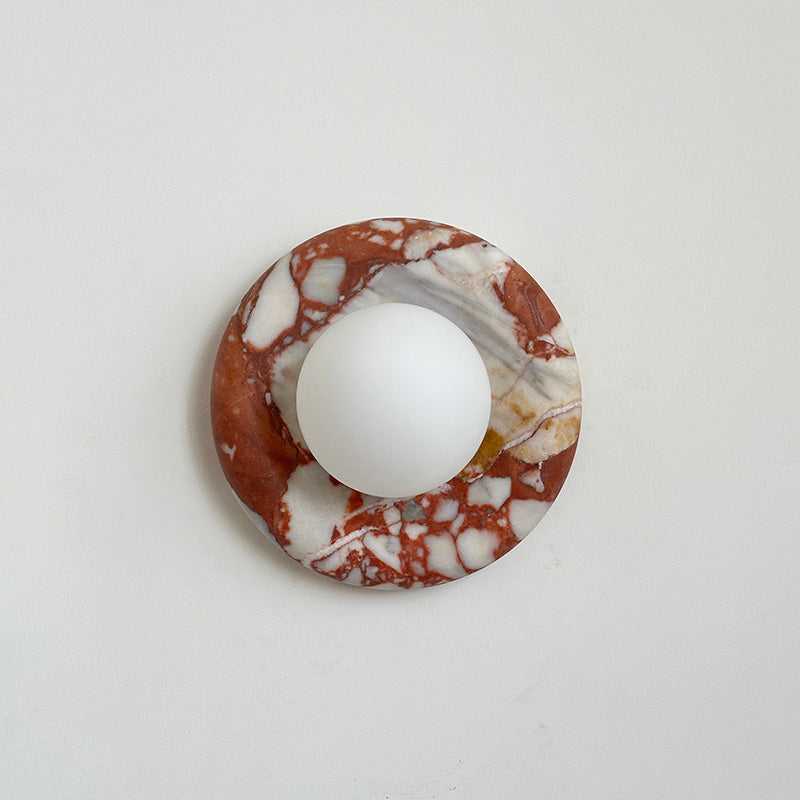 Amaris Marble Indoor Wall Sconce
