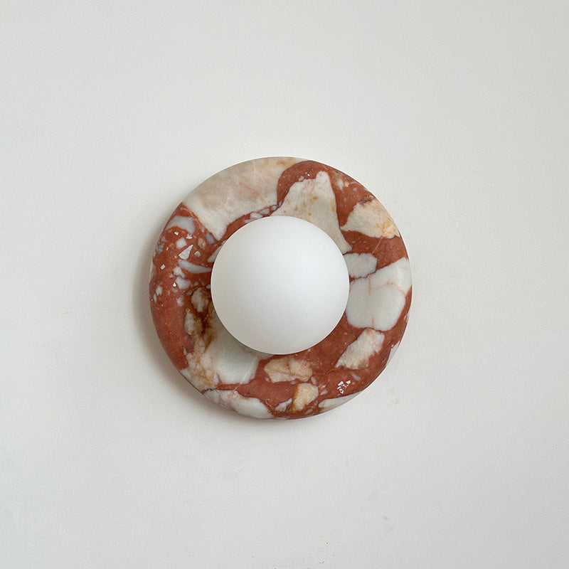 Amaris Marble Indoor Wall Sconce