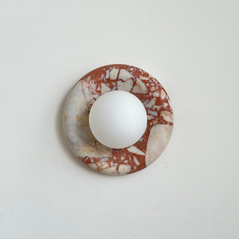 Amaris Marble Indoor Wall Sconce