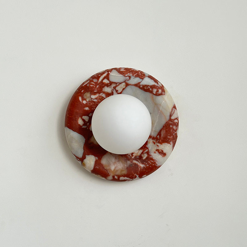 Amaris Marble Indoor Wall Sconce