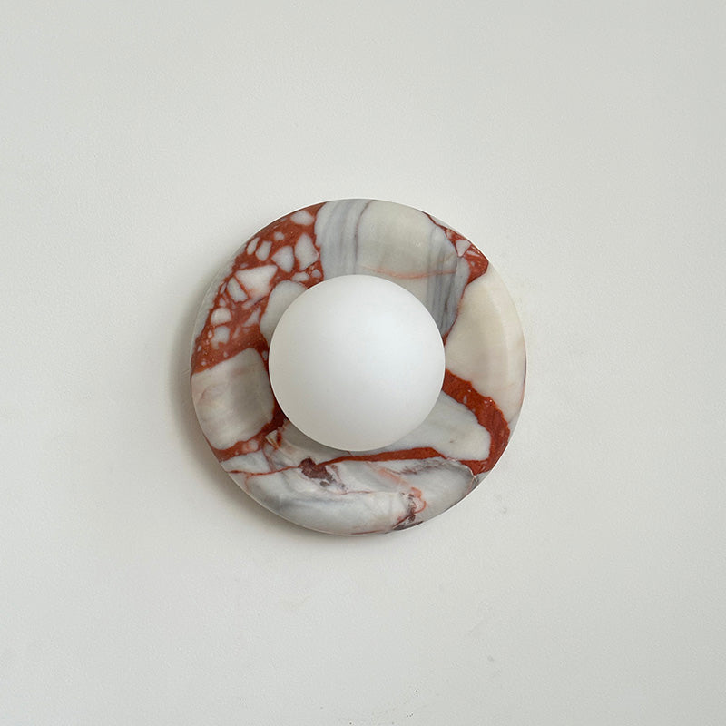 Amaris Marble Indoor Wall Sconce