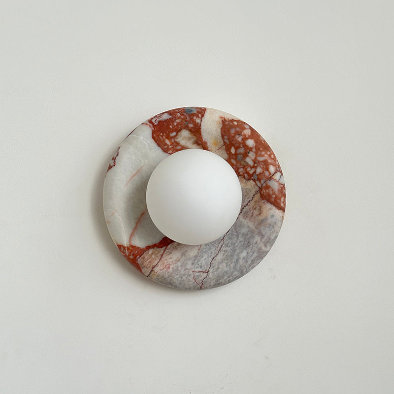 Amaris Marble Indoor Wall Sconce