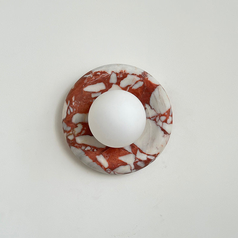 Amaris Marble Indoor Wall Sconce
