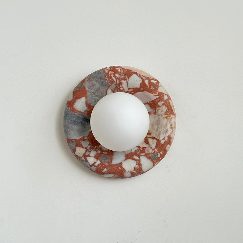 Amaris Marble Indoor Wall Sconce