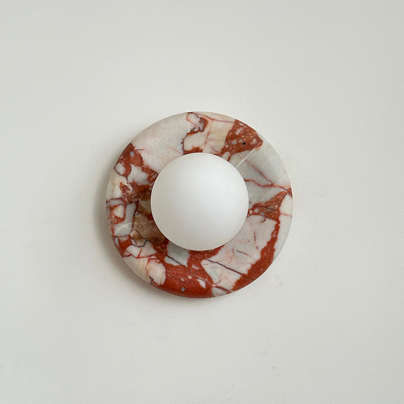 Amaris Marble Indoor Wall Sconce