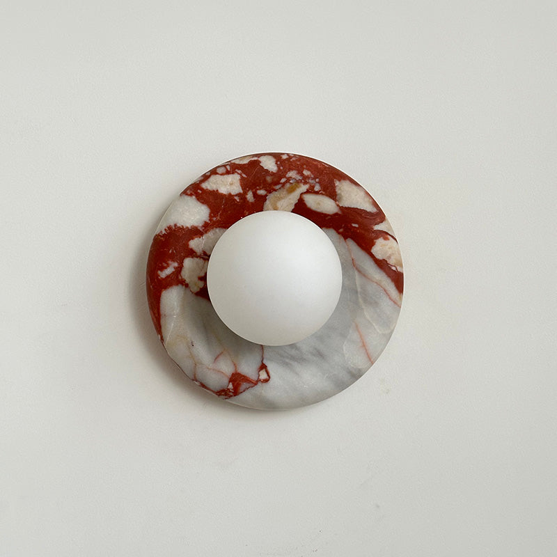 Amaris Marble Indoor Wall Sconce