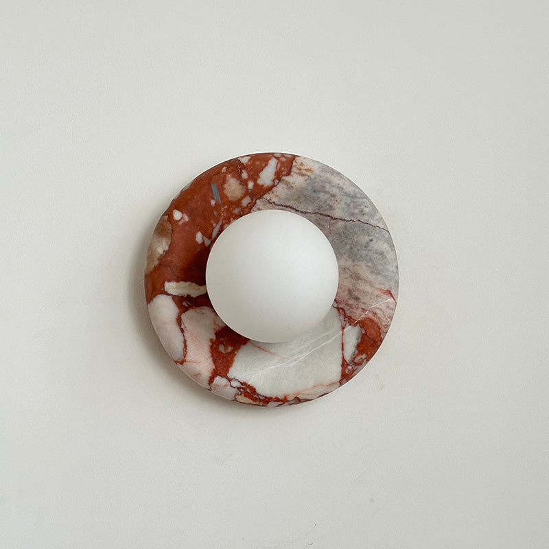 Amaris Marble Indoor Wall Sconce