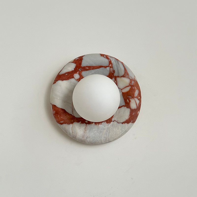 Amaris Marble Indoor Wall Sconce