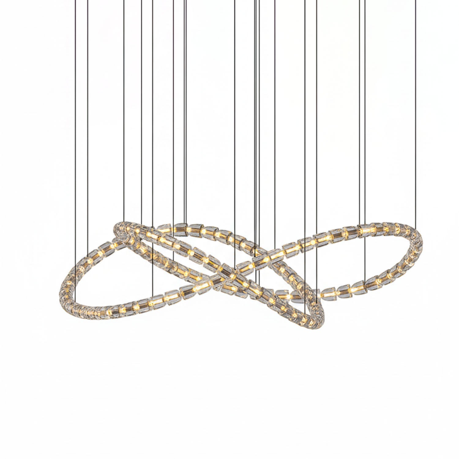Nexus Gold  Crystal Chandelier