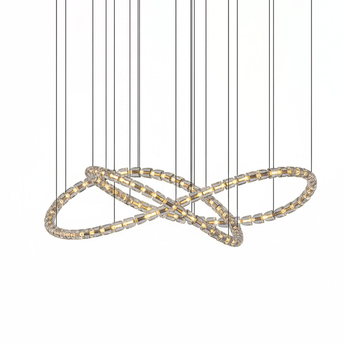 Nexus Gold  Crystal Chandelier