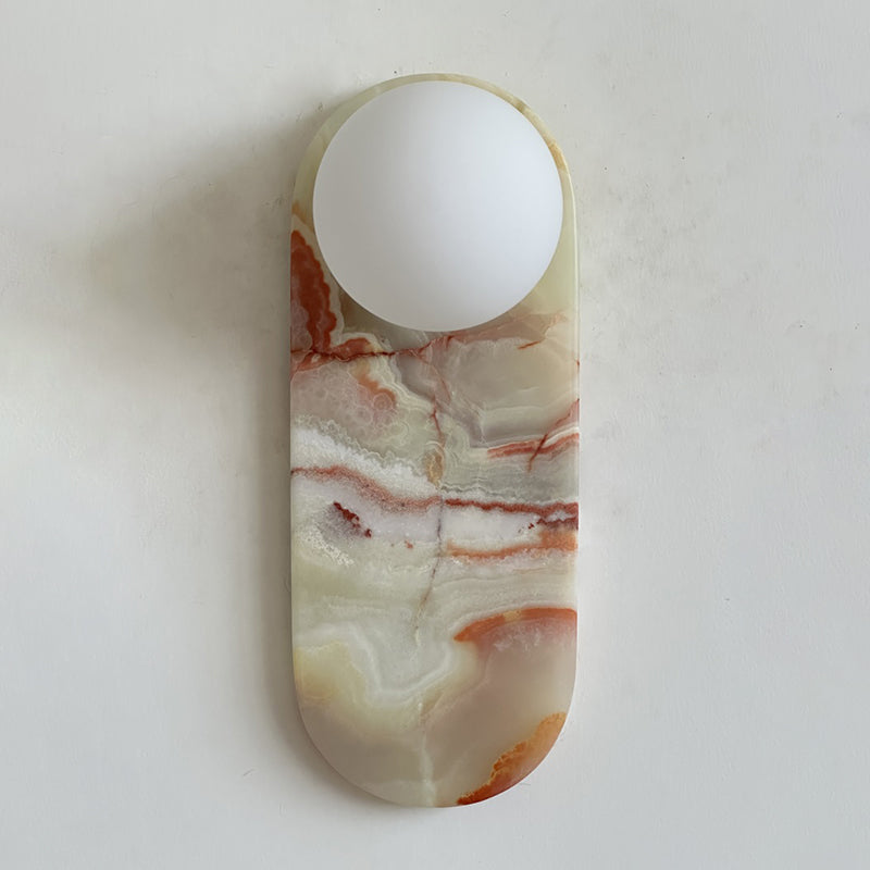 Idoraris Modern Minimalist Cyan Jade Sconce Wall Lamp - Neutral Decor