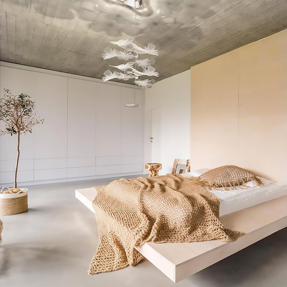 Ravis Chandelier Suspension Clear Leaf