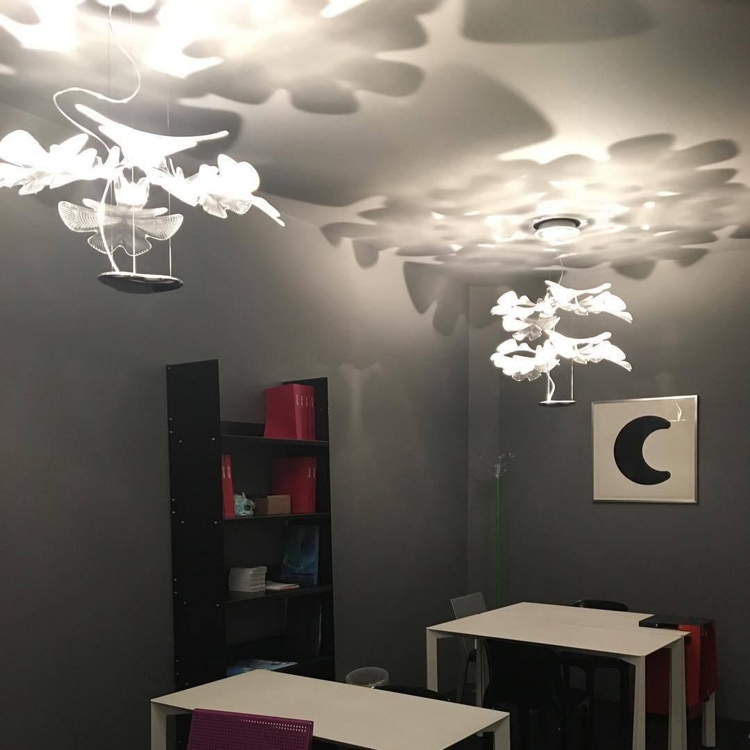 Ravis Chandelier Suspension Clear Leaf