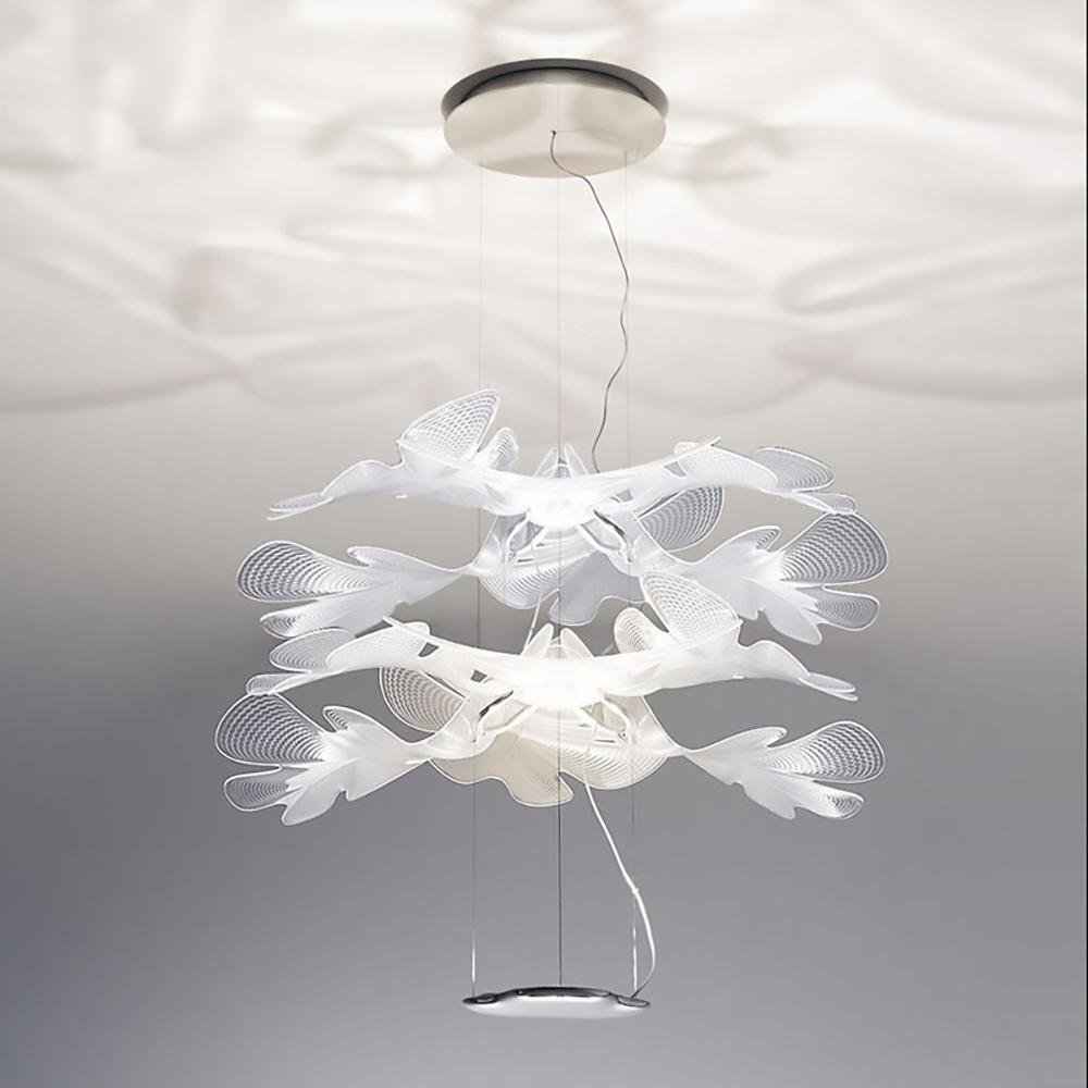 Ravis Chandelier Suspension Clear Leaf