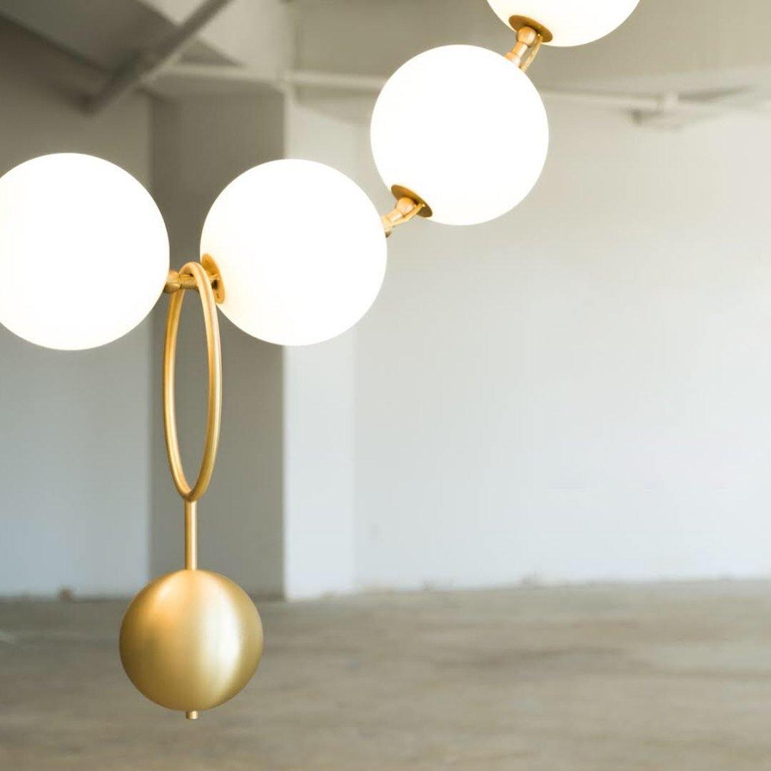 Lustra Pendant Lamp Necklace Glass - Neutral Decor